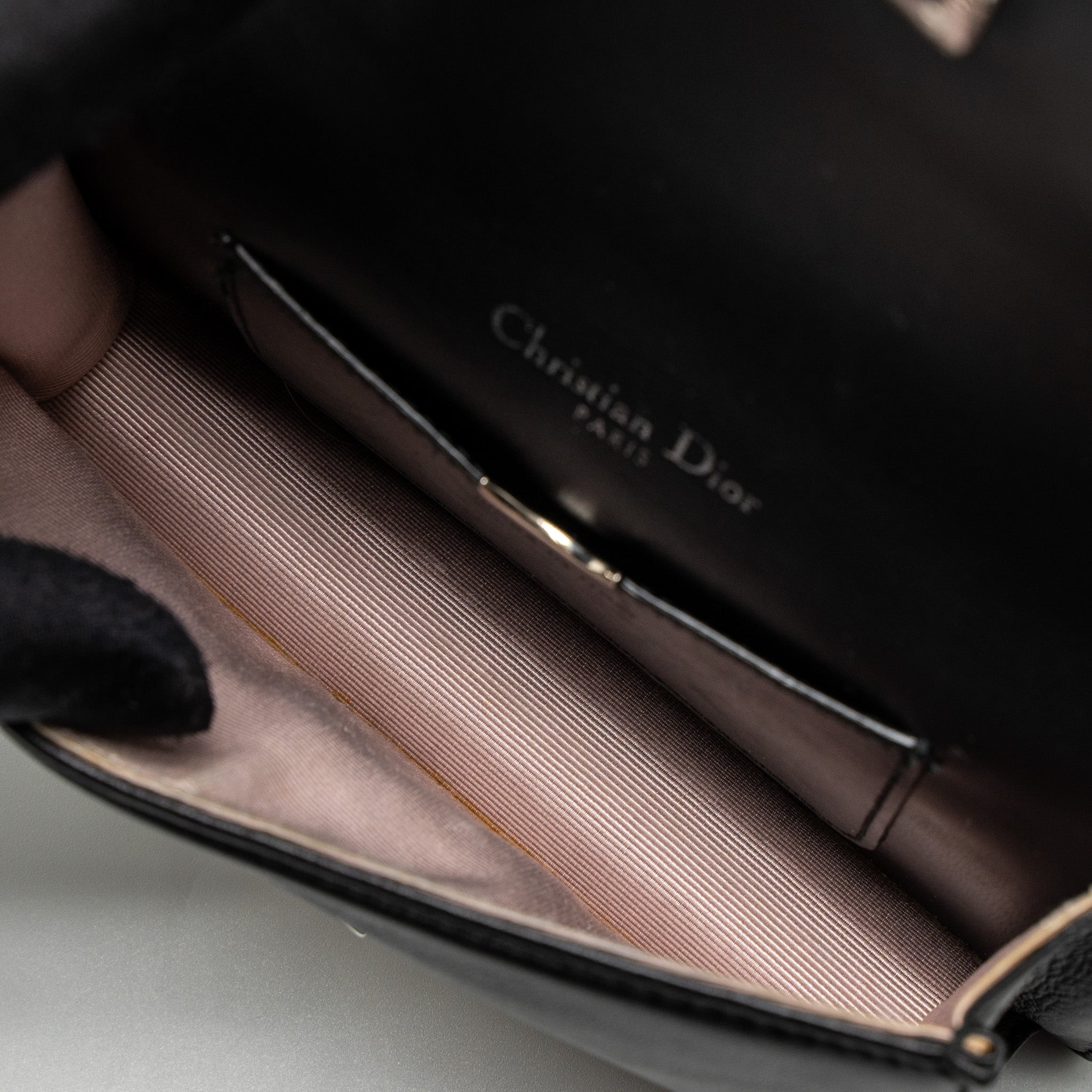 Dior Mini Diorama Bag Calfskin Black SHW - Image 7