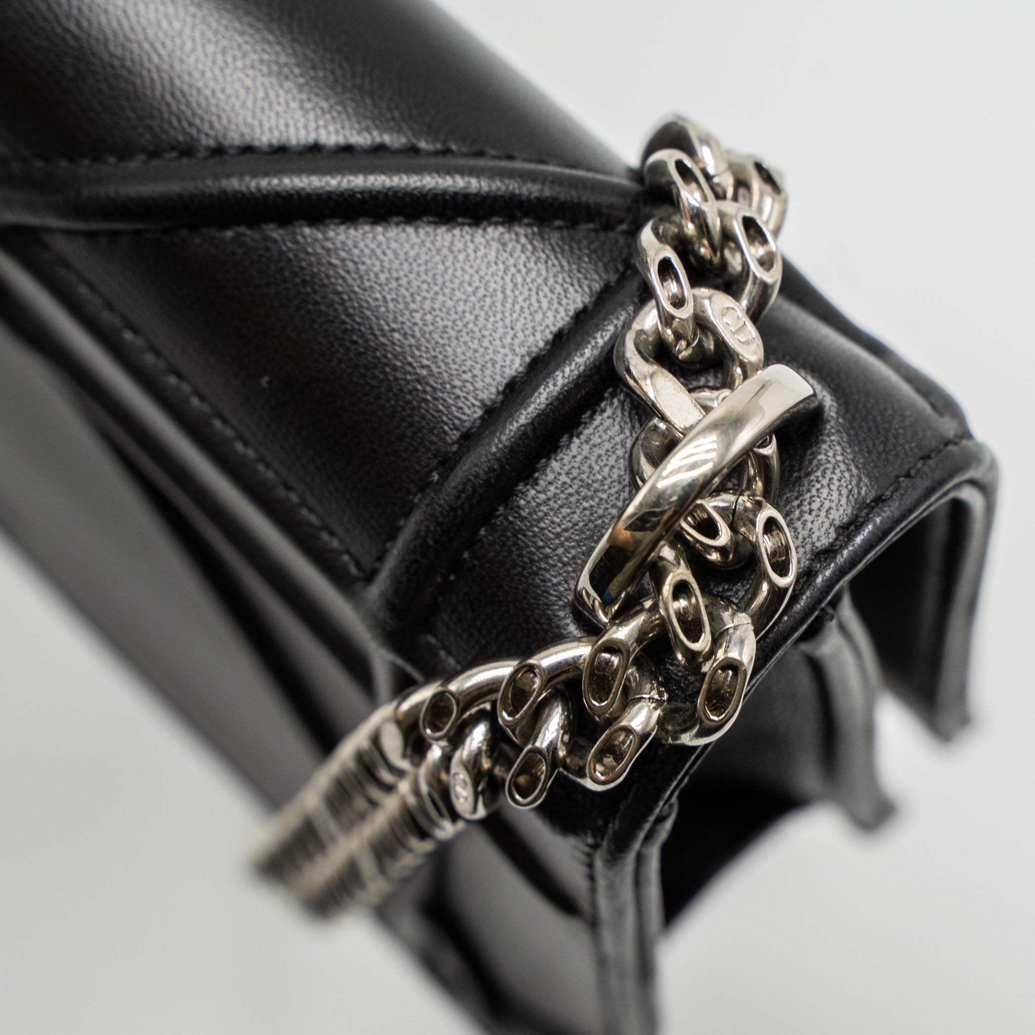 Dior Mini Diorama Bag Calfskin Black SHW - Image 9