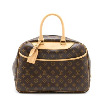 Louis Vuitton Deauville Bag Monogram Canvas GHW