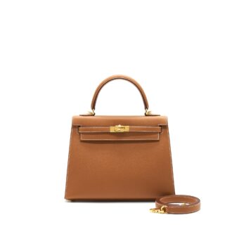 Hermes Kelly 25 Sellier 37 Gold with GHW stamp Y
