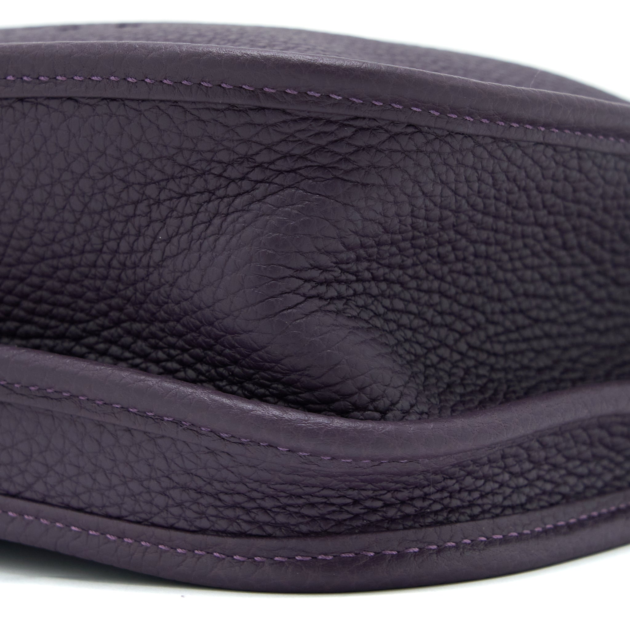 Hermes Evelyne 29 Clemence Raisin GHW Stamp D - Image 6