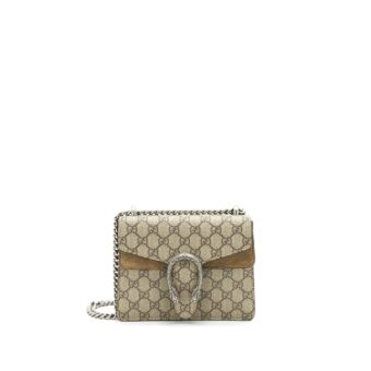 Gucci Dionysus GG Supreme Mini Bag Beige