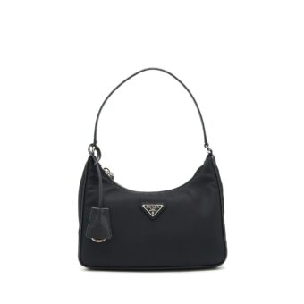 Prada reedition 2005 Nylon Bag Black SHW