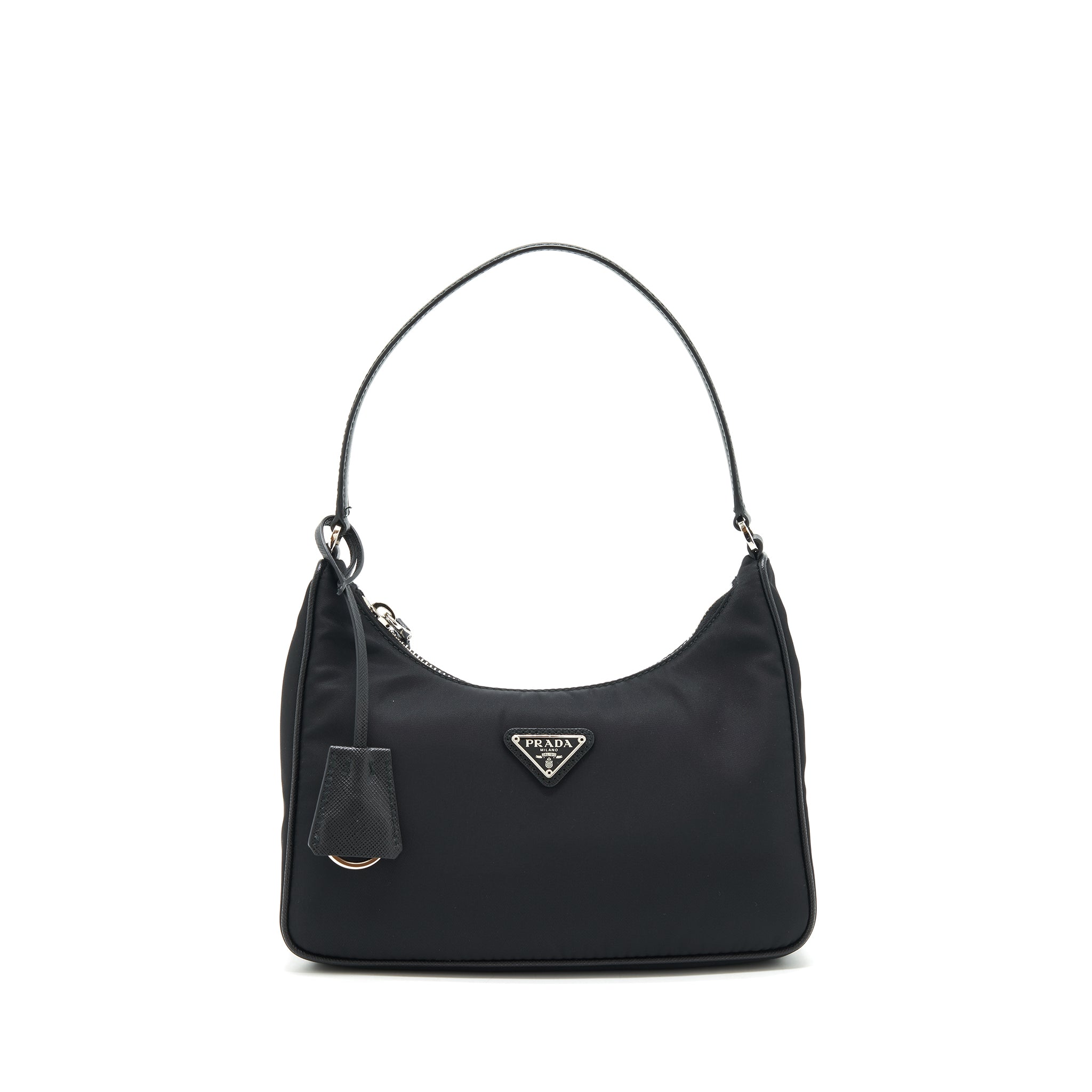 Prada reedition 2005 Nylon Bag Black SHW