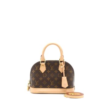 Louis Vuitton Alma BB Monogram Canvas GHW