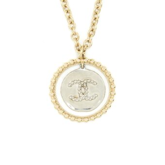 Chanel Giant Round CC Necklace