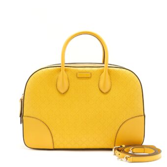 Gucci Large Bowling Bag Yellow