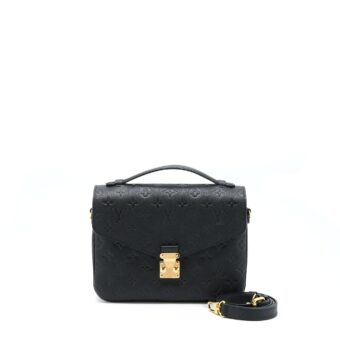 Louis Vuitton Pochette Métis Monogram Empreinte Black GHW