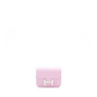 Hermes Constance Slim Epsom X9 Mauve Sylvestre SHW Stamp U
