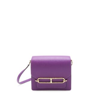 Hermes Mini Roulis Everlcolor P9 Anemone GHW Stamp Y