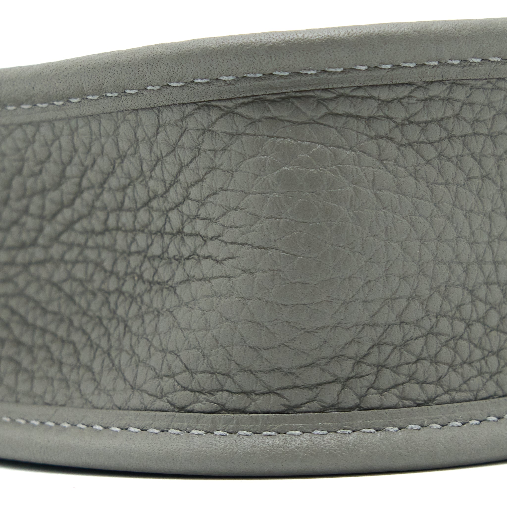 Hermes Mini Evelyne Clemence 0L Gris Meyer SHW Stamp U - Image 7