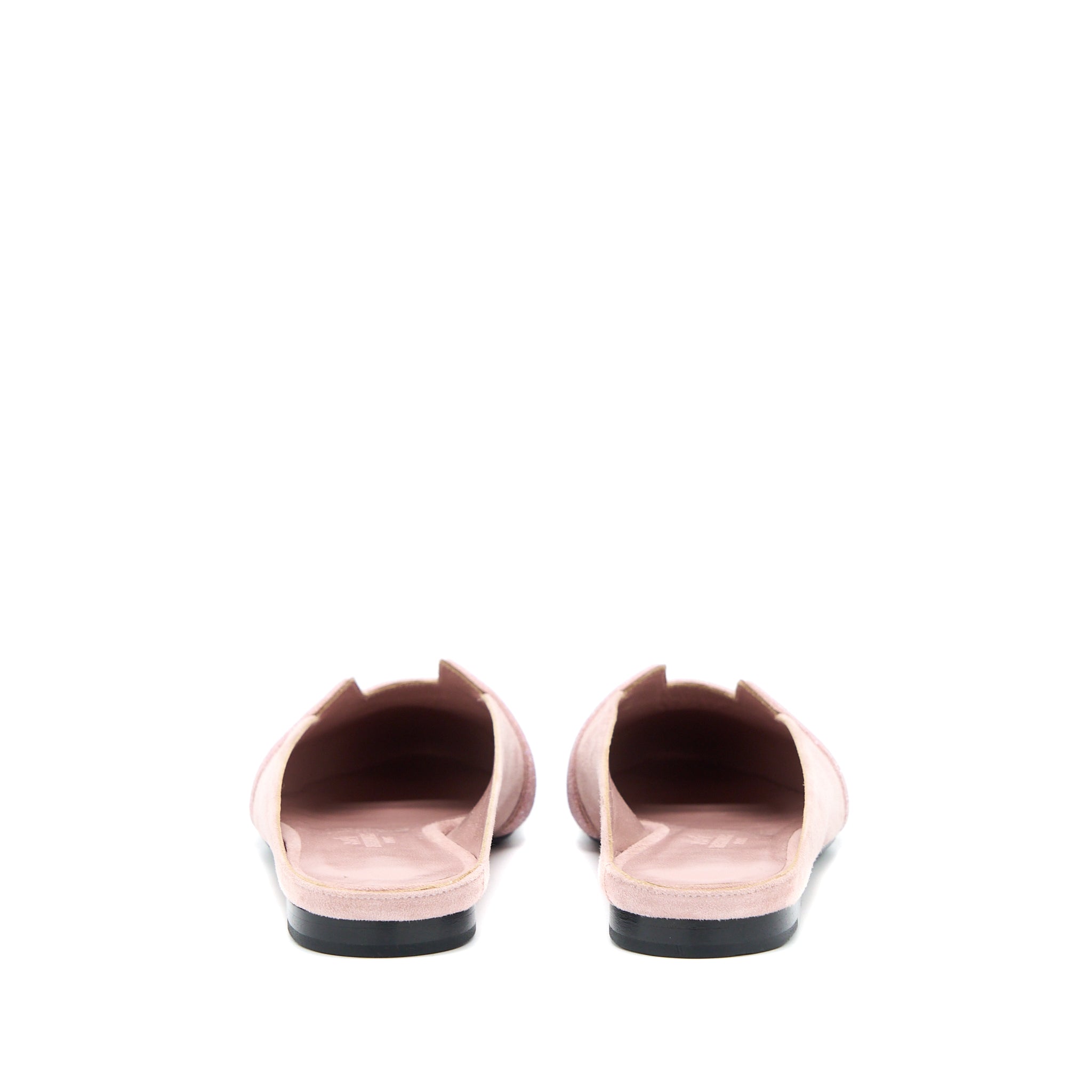 Hermes Size 35 Velvet flats Pink - Image 4