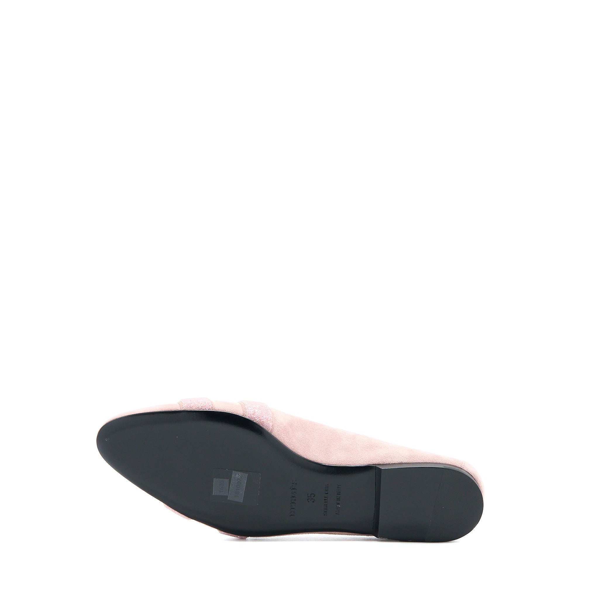 Hermes Size 35 Velvet flats Pink - Image 6