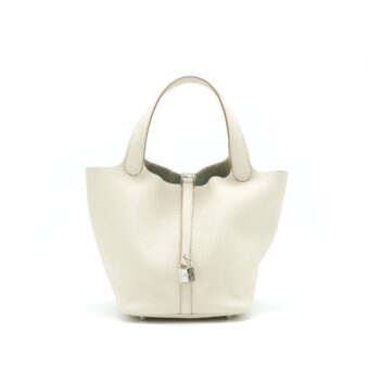Hermes Picotin 22 Lock Bag Beton SHW Stamp C
