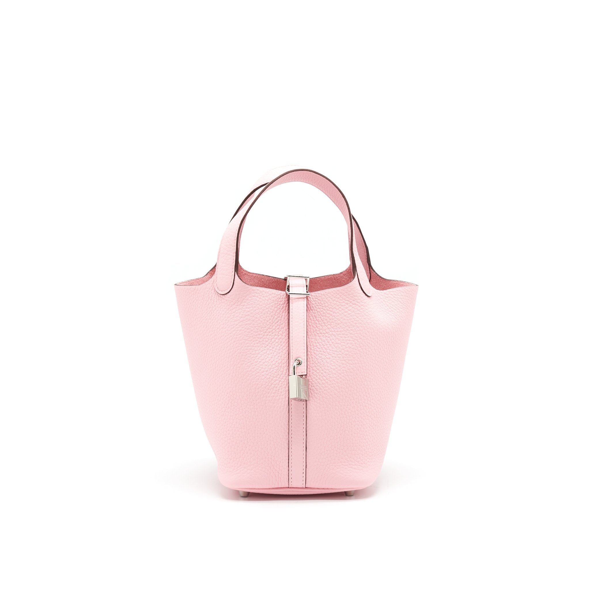 Hermes picotin 18 Lock bag 3Q Rose Sakura SHW Stamp Z