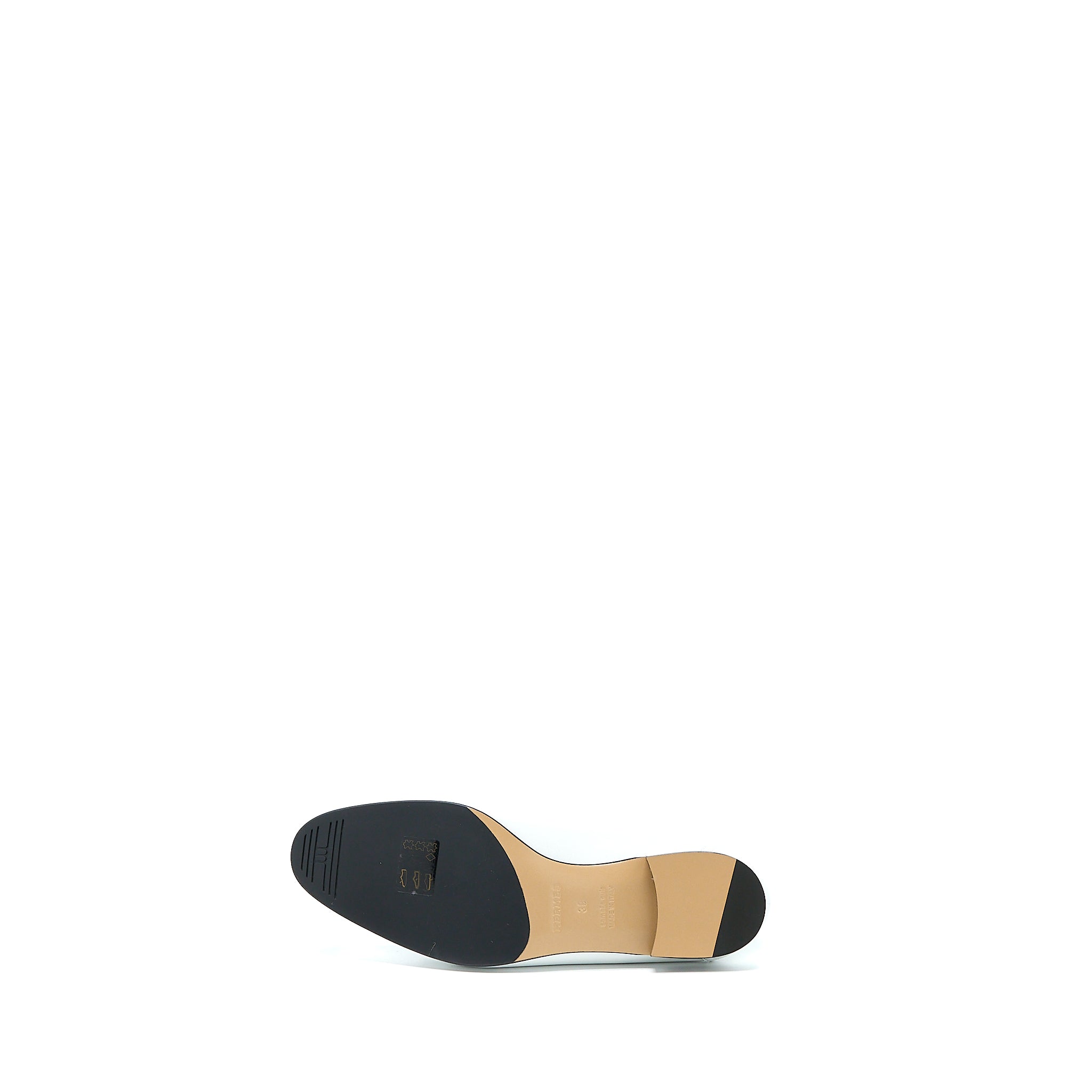 Hermes Size 38 Royal Loafer Blanc SHW - Image 6