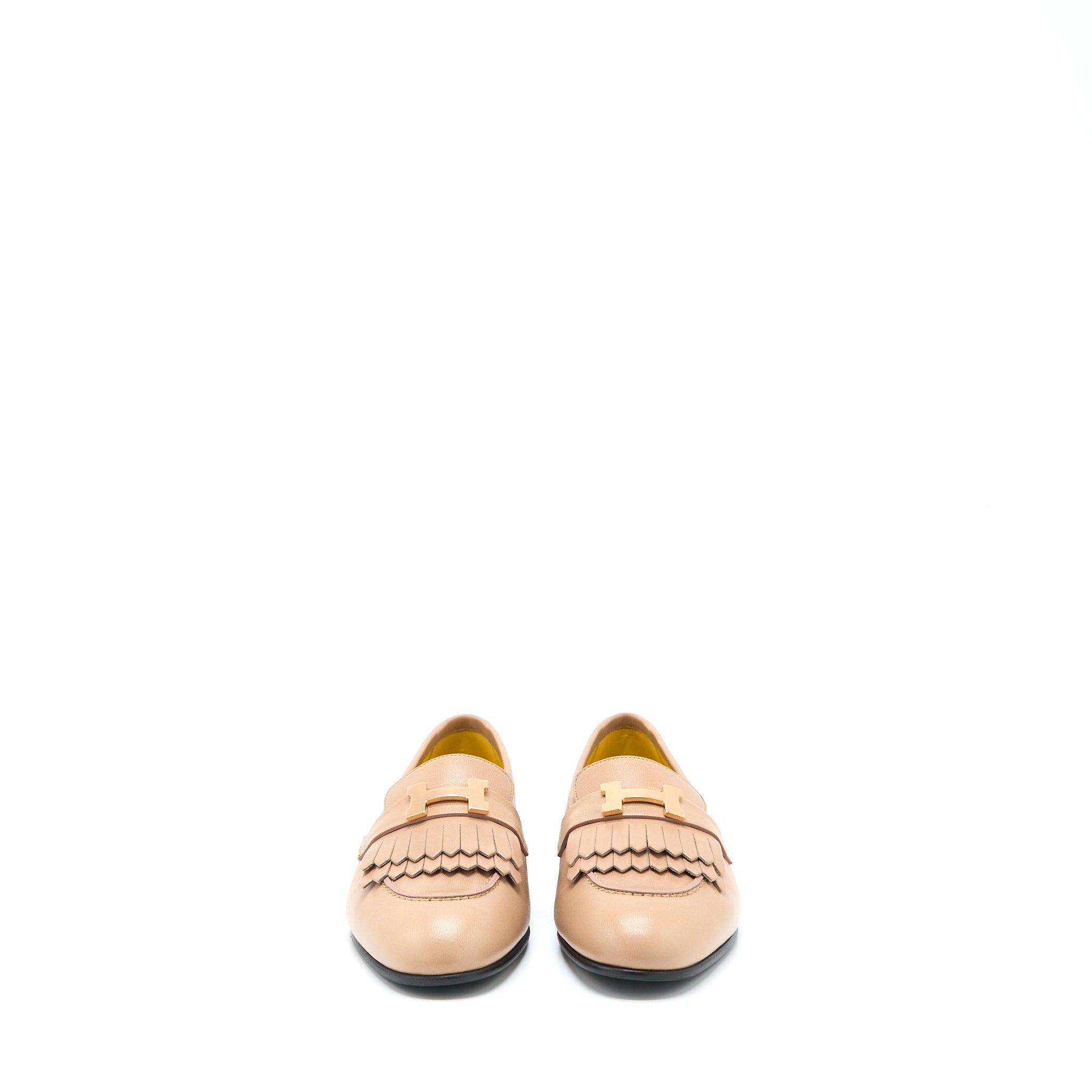 Hermes Size 38 Royal Loafer Beige Argile RGHW - Image 2