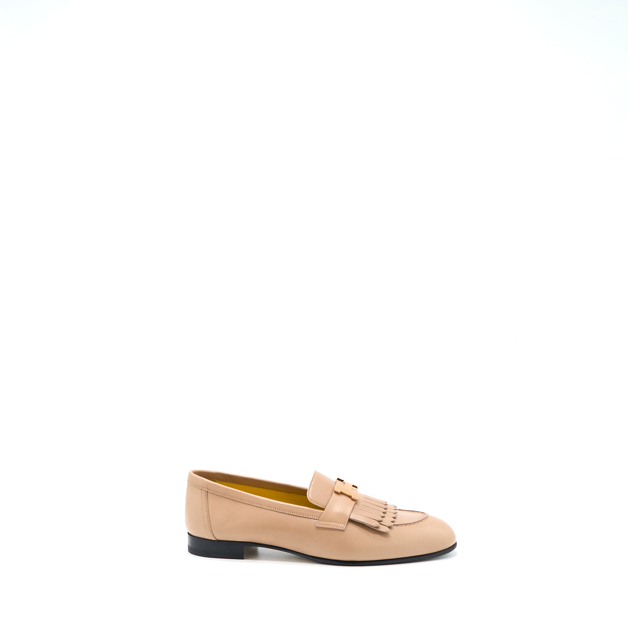 Hermes Size 38 Royal Loafer Beige Argile RGHW - Image 5