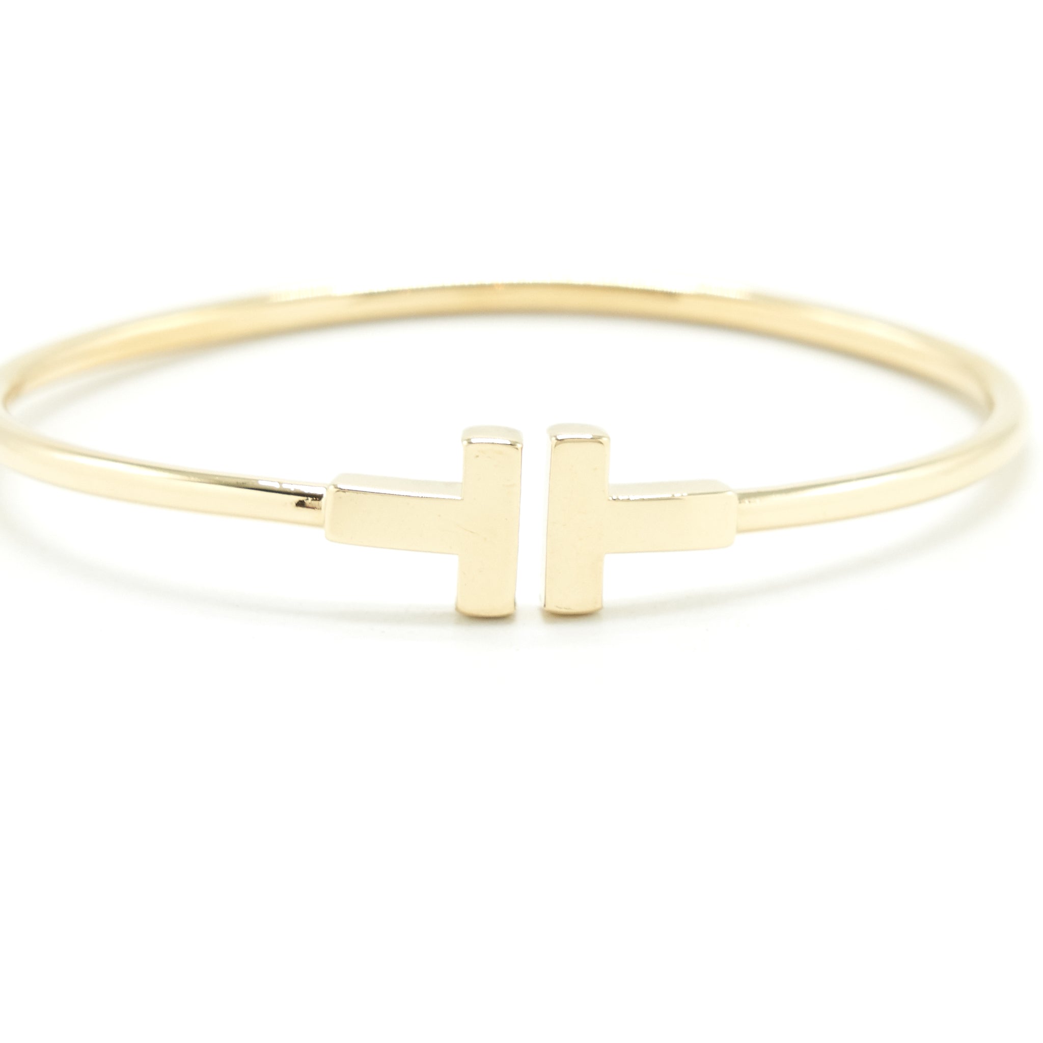 Tiffany Wire Bracelet 18K Gold size Small