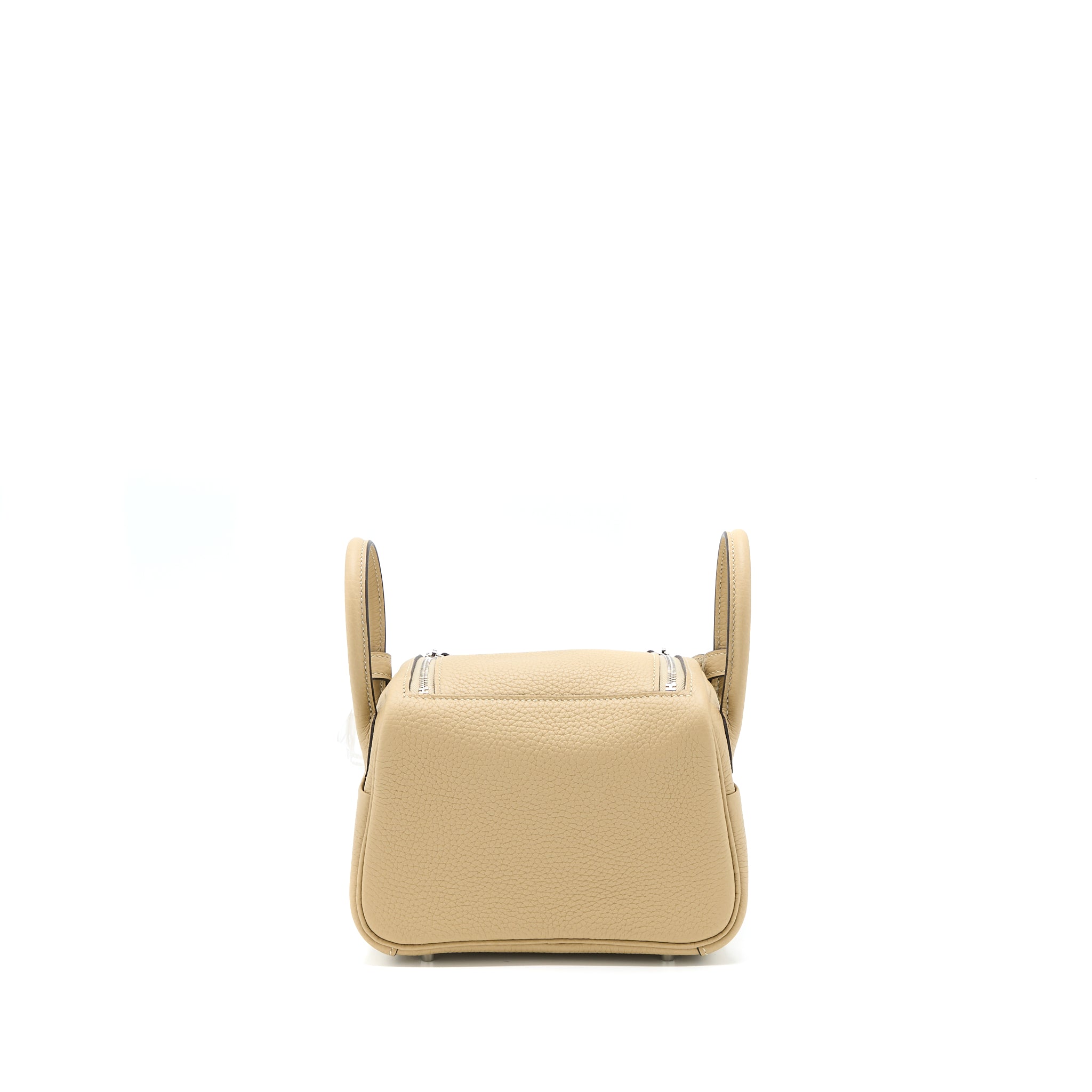 Hermes Mini Lindy Clemence Trench SHW Stamp U - Image 2