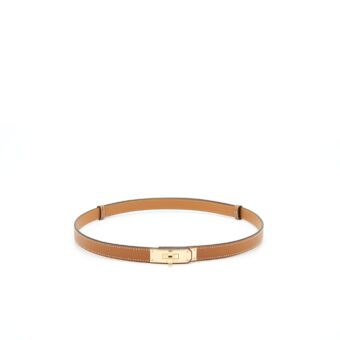 Hernes Kelly 18 Belt Epsom Gold GHW