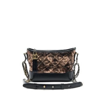 CHANEL SMALL GABRIELLE HOBO LEATHER CROSSBODY BAG MULTICOLOUR