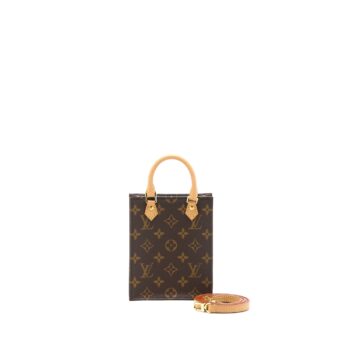 Louis Vuitton Petit Sac Plat Monogram Canvas GHW