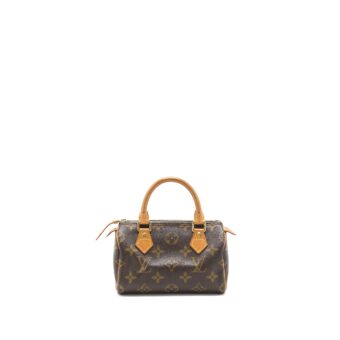Louis Vuitton Vintage Nano Speedy Monogram Canvas GHW