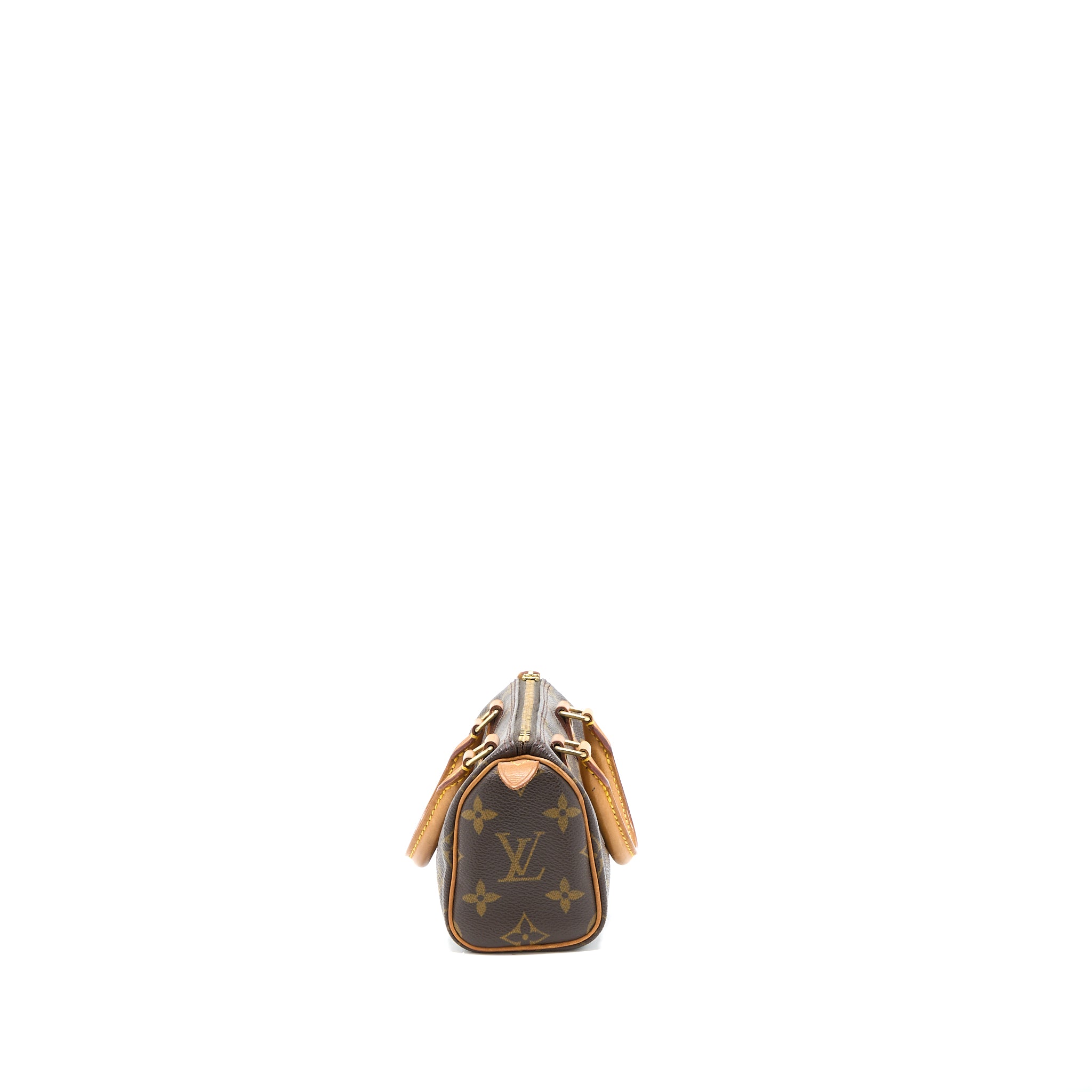 Louis Vuitton Vintage Nano Speedy Monogram Canvas GHW - Image 3