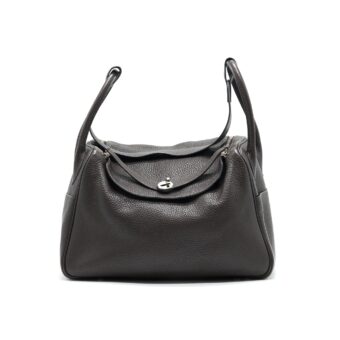Hermes Lindy 34 Chocolate with SHW
