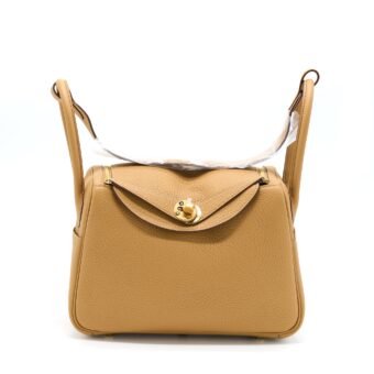 Hermes Lindy 26 Clemence 4b Biscuit GHW Stamp Z