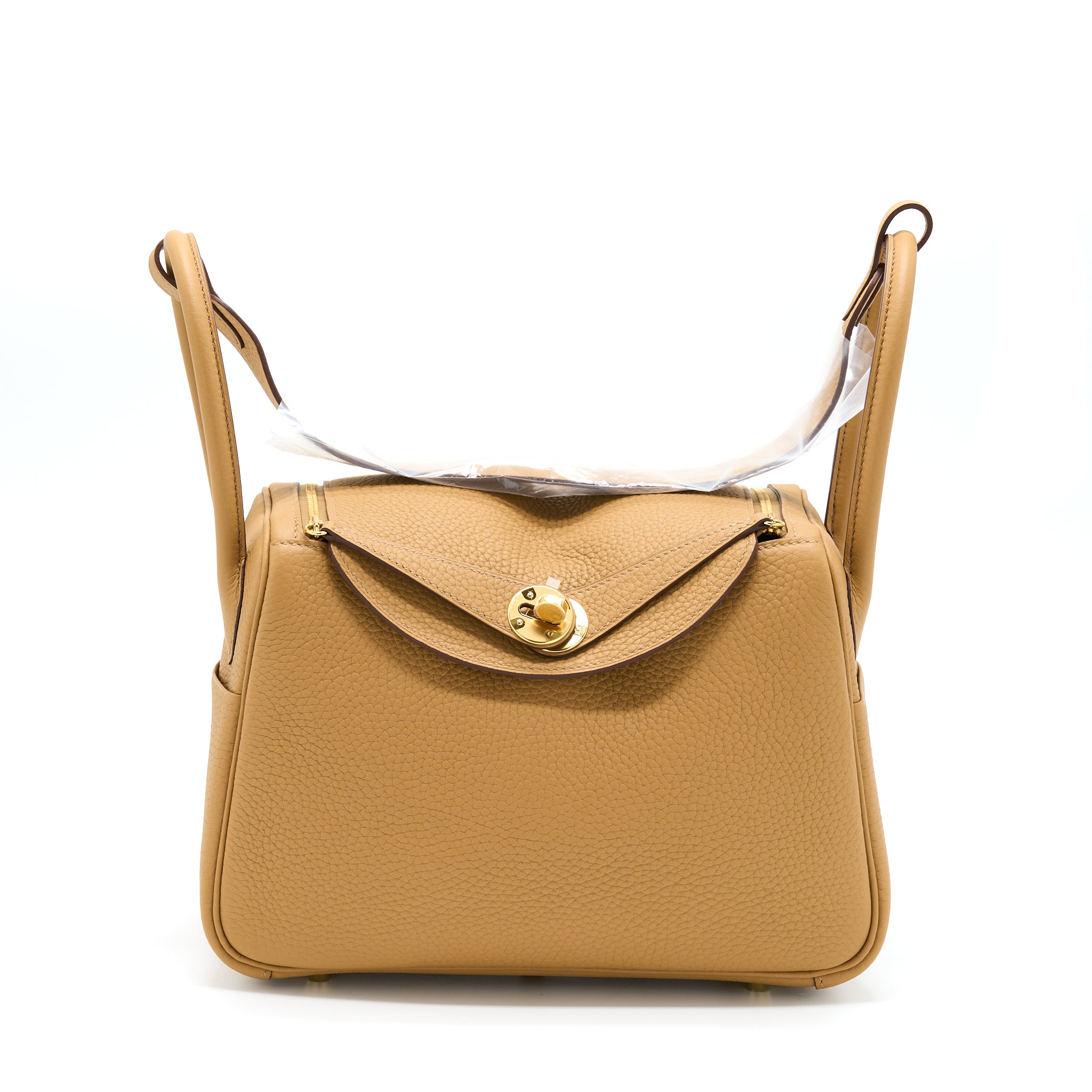 Hermes Lindy 26 Clemence 4b Biscuit GHW Stamp Z