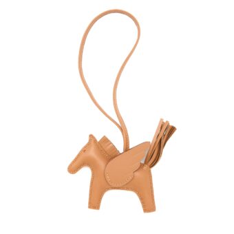 Hermes Rodeo Pegase PM Bag Charm Gold Stamp B