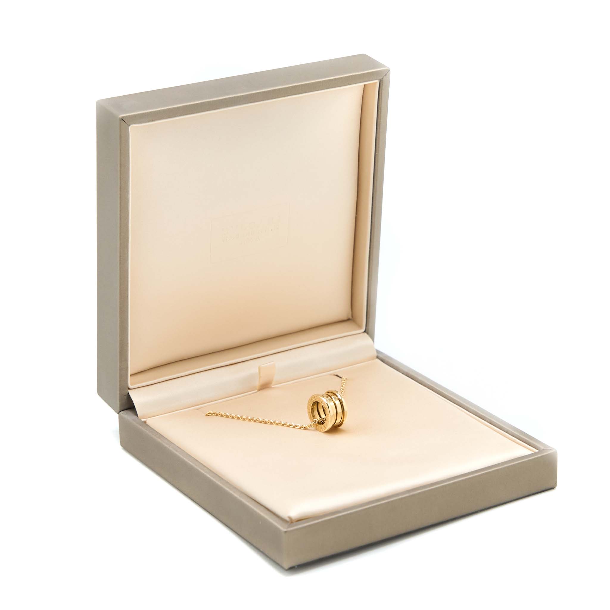 Bvlgari B.Zero1 Necklace 18k Yellow Gold - Image 3