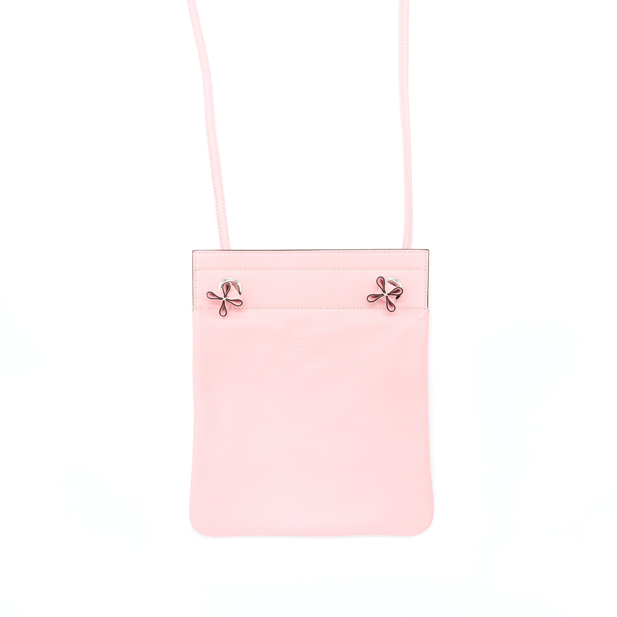 Hermes Aline Mini Swift Rose Sakura SHW Stamp Z