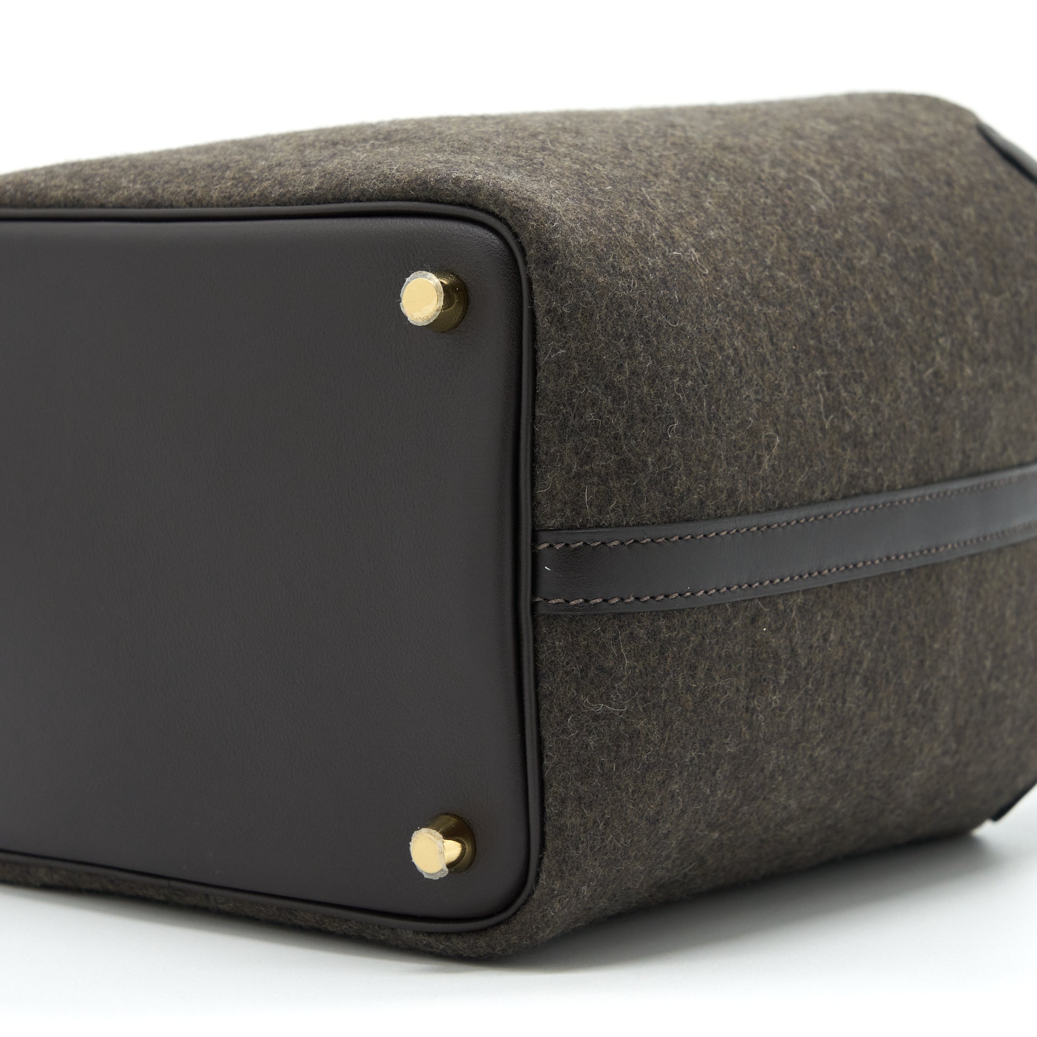 Hermes Picotin 18 Felt Lock Bag Ebene GHW Stamp Y - Image 8