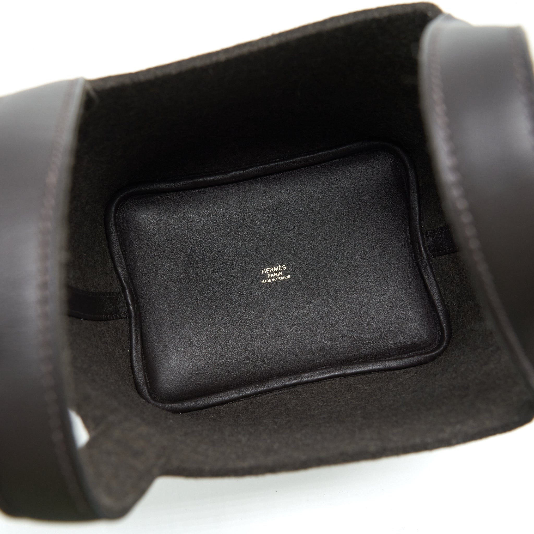 Hermes Picotin 18 Felt Lock Bag Ebene GHW Stamp Y - Image 6