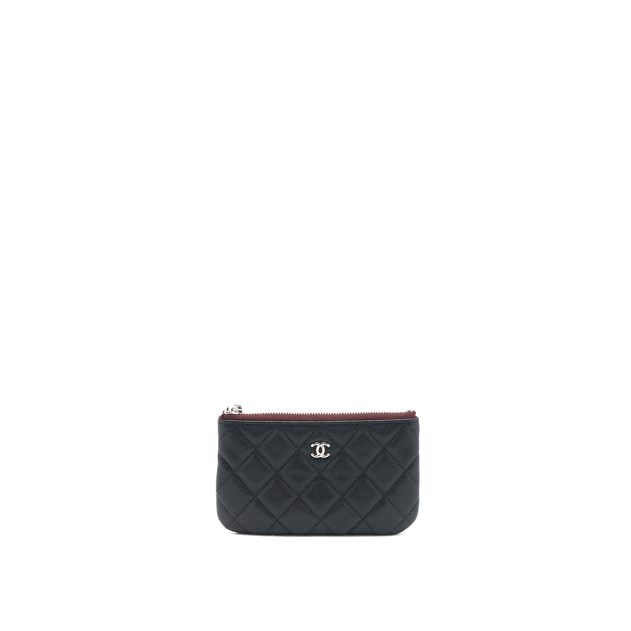 Chanel Mini Pouch Caviar Black SHW