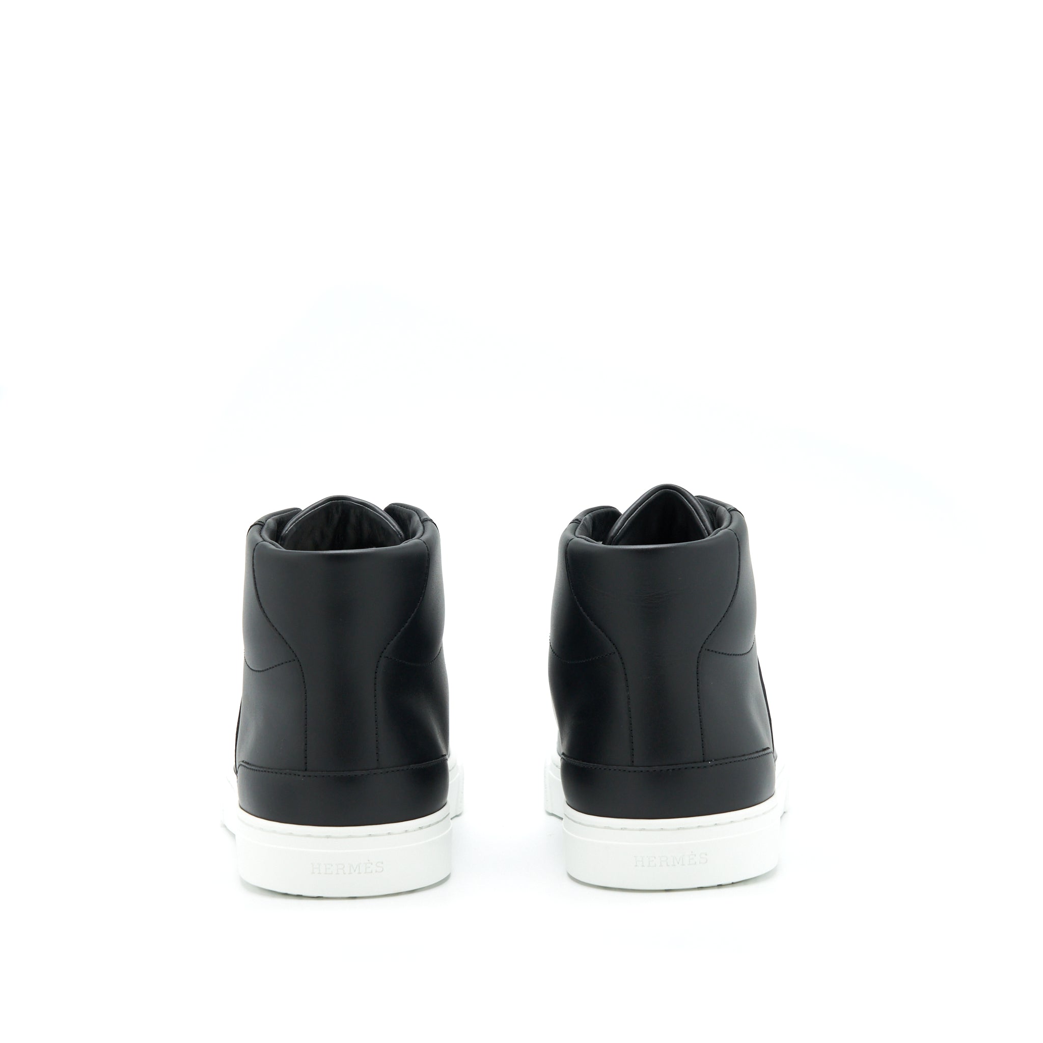 Hermes Size 42 Men’s Daydream Sneaker Black SHW - Image 3