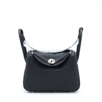 Hermes Lindy 26 Clemence Black SHW Stamp Z