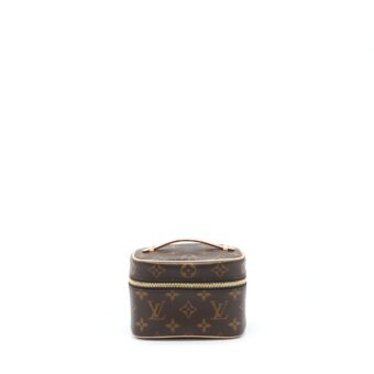 Louis Vuitton Nano Nice Monogram Canvas Year 2020