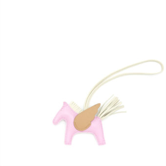 Hermes Rodeo Pegase PM Mauve Sylv/ Craie/ Chai