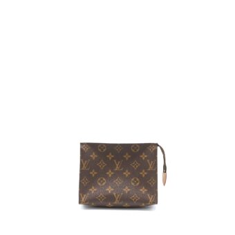 Louis Vuitton Toiletry Pochette 19 Monogram Canvas GHW