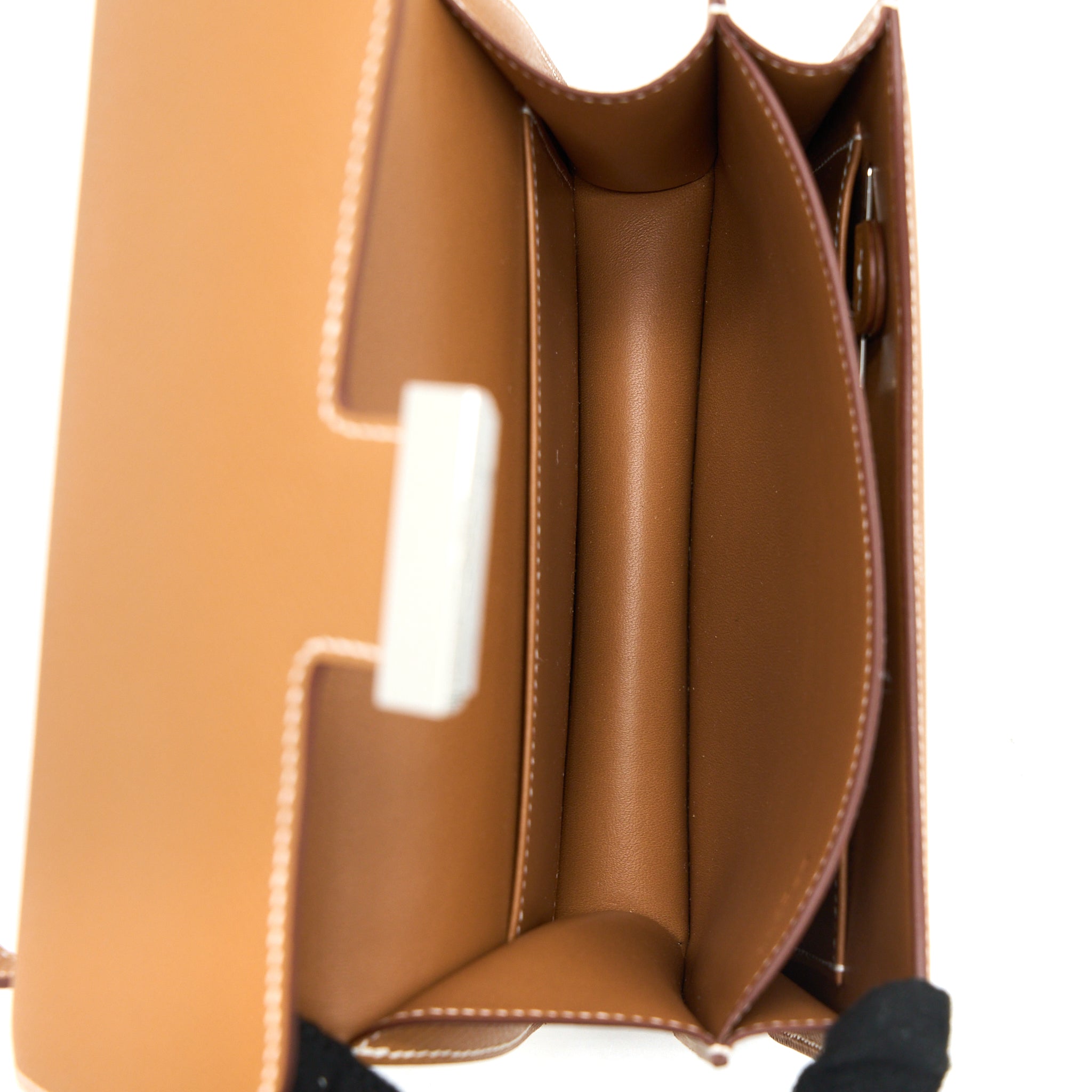 Hermes Constance Mini Epsom Gold SHW Stamp U (New Version) - Image 5