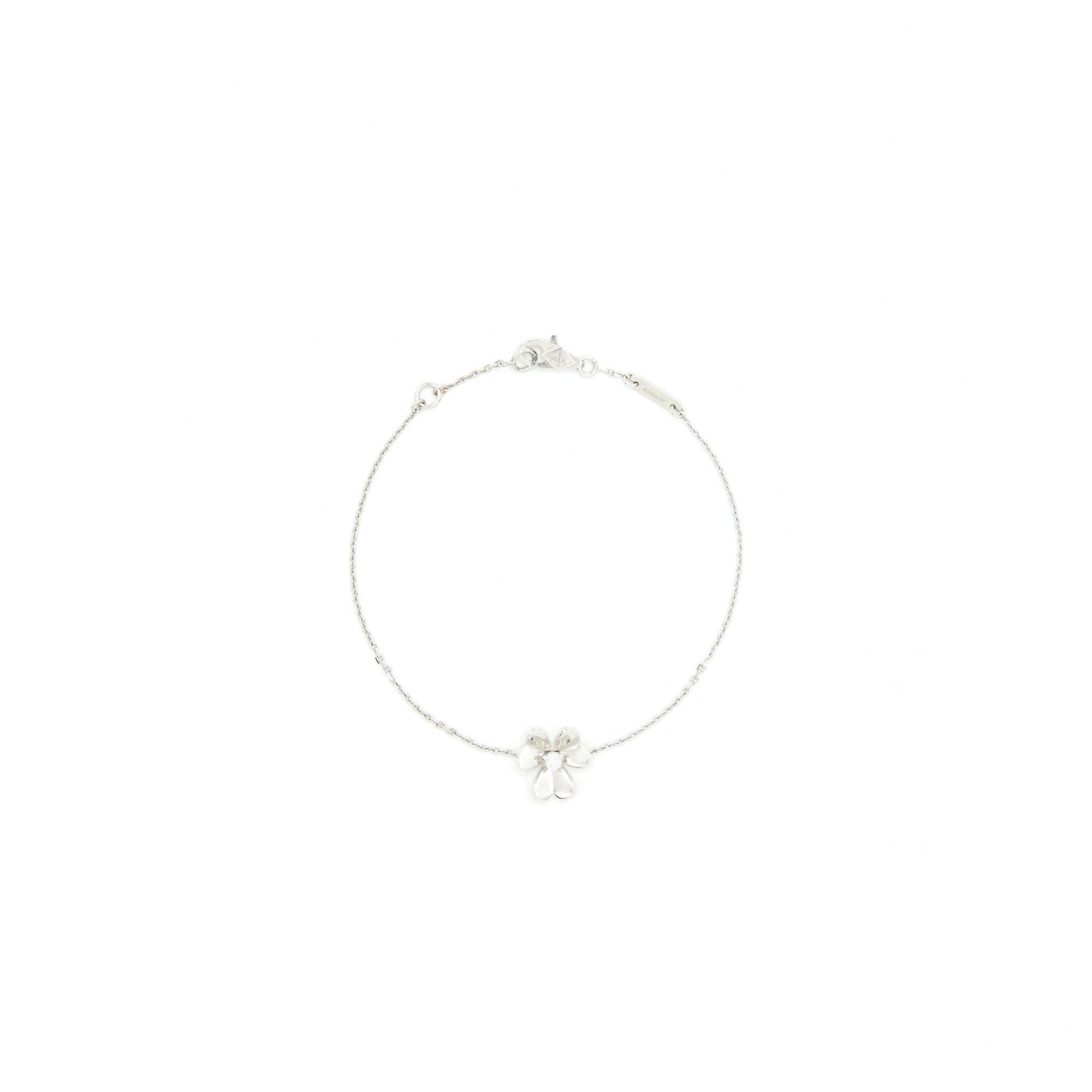 Van Cleef Arpels Frivole Bracelet White Gold with Daimond mini Model