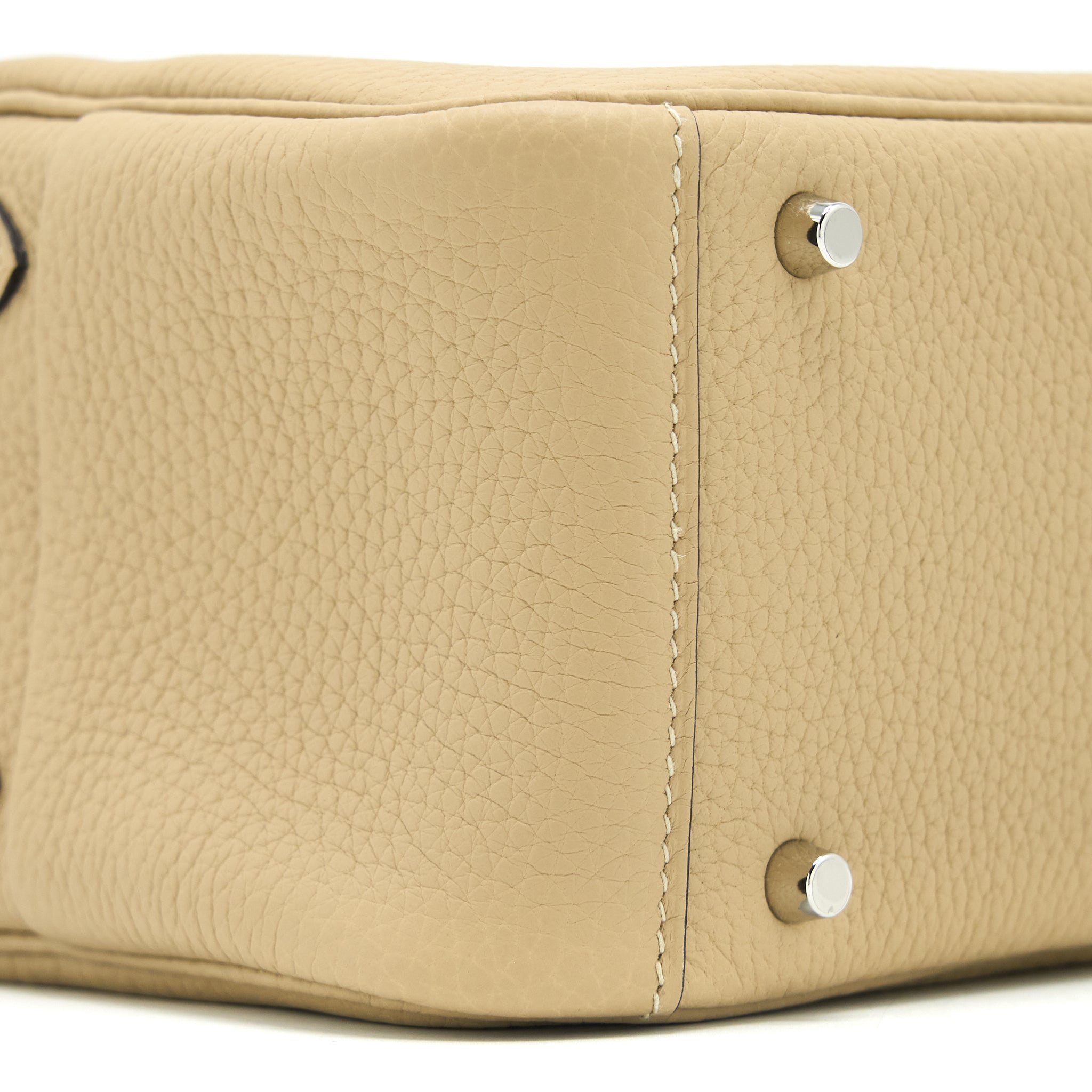 Hermes Mini Lindy Clemence Trench SHW Stamp U - Image 9