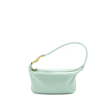 Bottega Veneta Hobo Bag Calfskin Light Green GHW