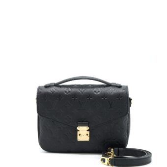 Louis Vuitton Pochette Métis Monogram Empreinte Black GHW