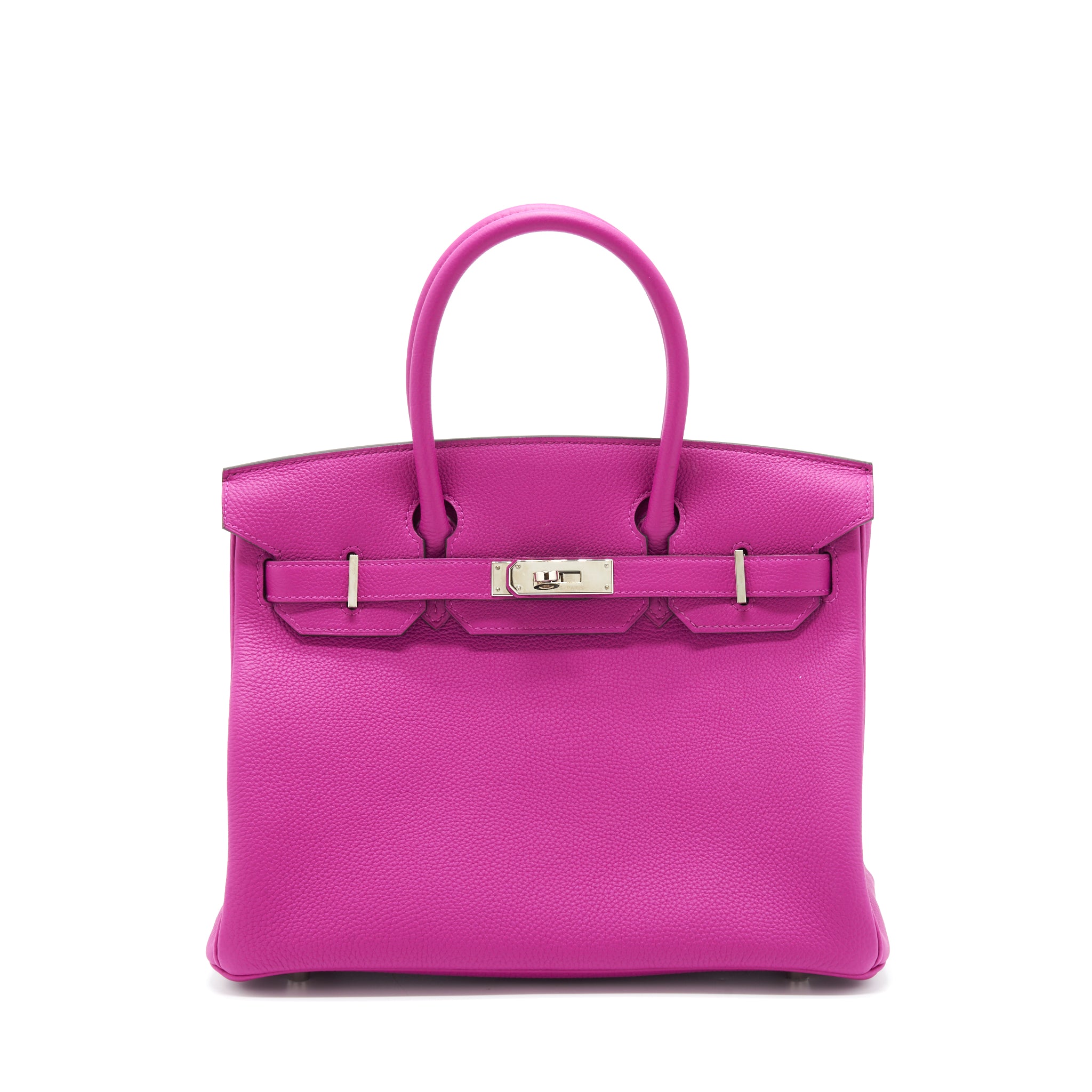 Hermes Birkin 30 Togo L3 Rose Purple SHW Stamp A