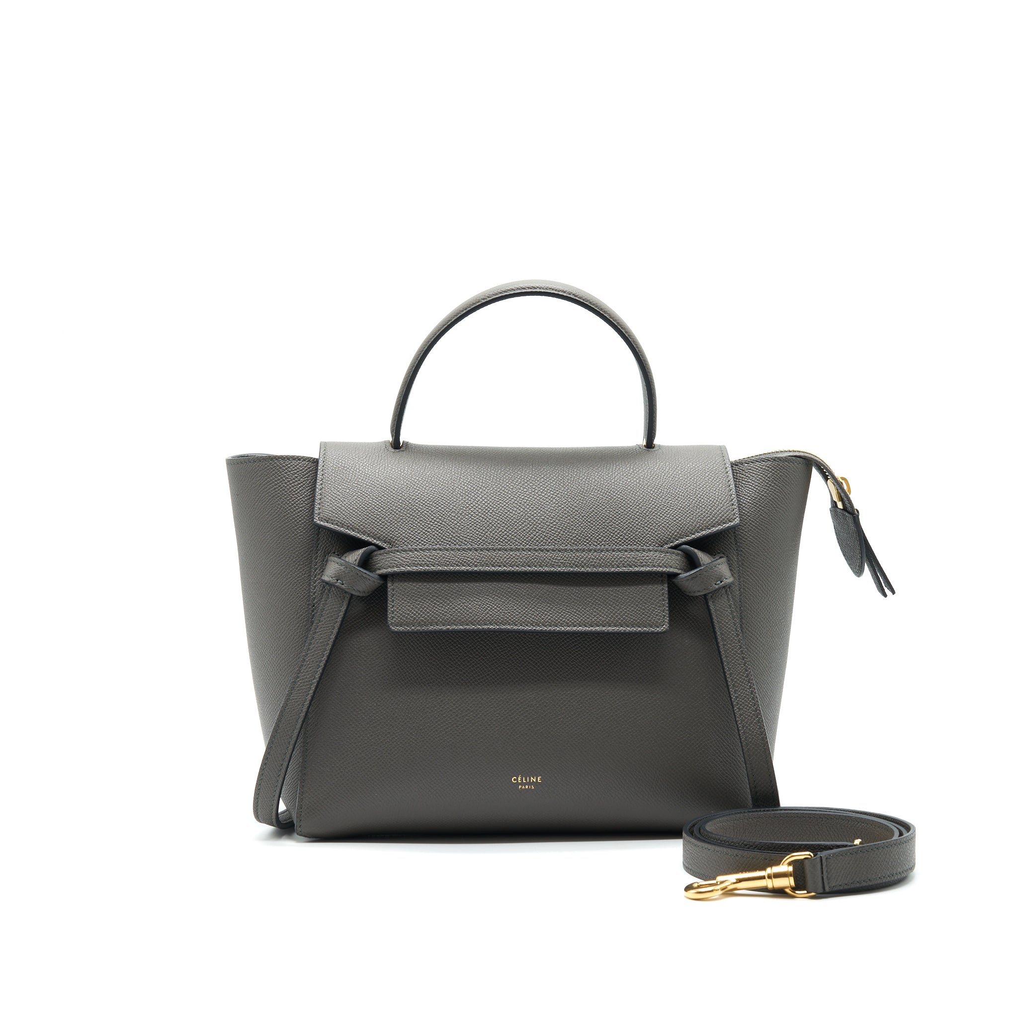 CELINE MICRO BELT BAG DARK OLIVE